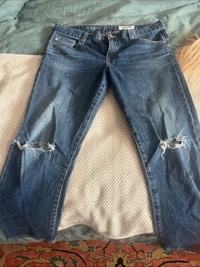 AG jeans the ex boyfriend slim jeans.